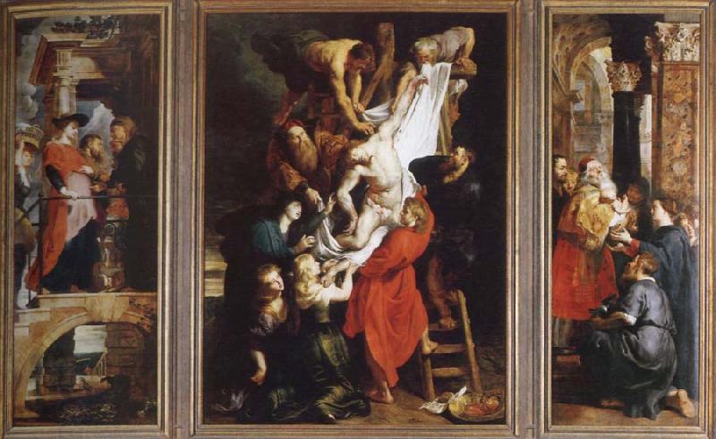 Peter Paul Rubens descent from the cross China oil painting art